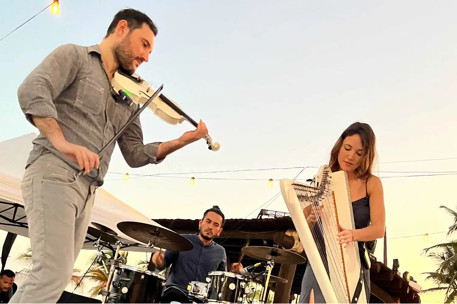 Habitación de lujo con vista a la laguna